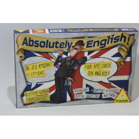 Absolutely English Edition piatnik jeu de société jeux amusant apprendre l'anglais