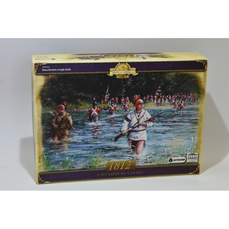 L'Invasion du Canada 1812 Birth of America Edition Asyncron jeu de société jeux Academy Games jeu de société jeux