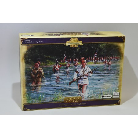 L'Invasion du Canada 1812 Birth of America Edition Asyncron jeu de société jeux Academy Games jeu de société jeux