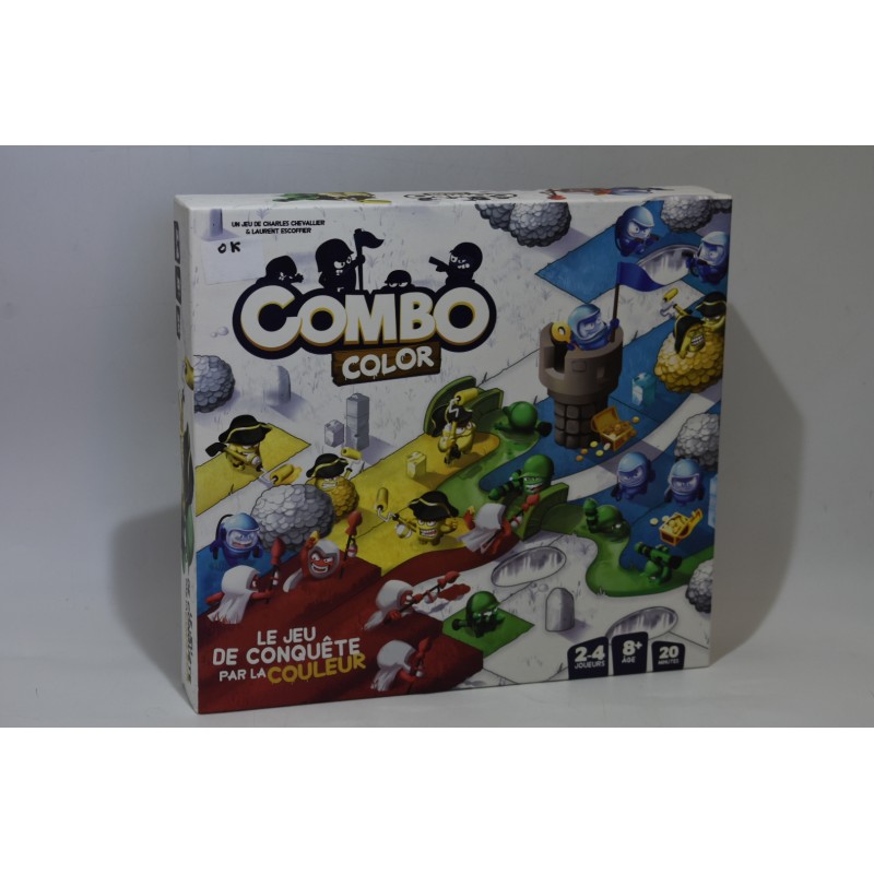Combo Color le jeu de la conquete par la couleur jeux de société colorz