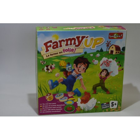 Farmy'up La Ferme En Folie Bioviva ! jeu animaux Farmy up Jeux De Société