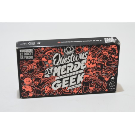 Questions de merde special Geek Avec marcus Editions le droit de perdre retro game one jeu de société jeux