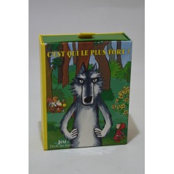 C'est qui le plus fort ? Edition un jeu de l'ecole des loisirs jeux de société play bac le loup garous blanche neige