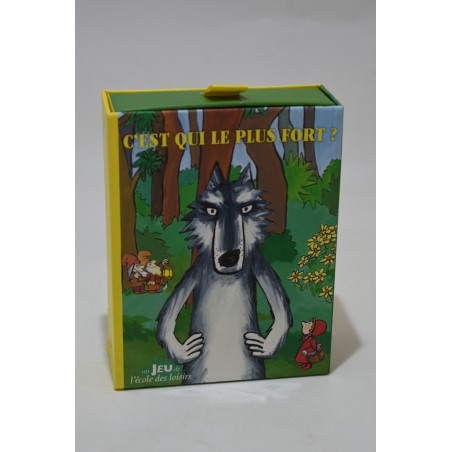 C'est qui le plus fort ? Edition un jeu de l'ecole des loisirs jeux de société play bac le loup garous blanche neige