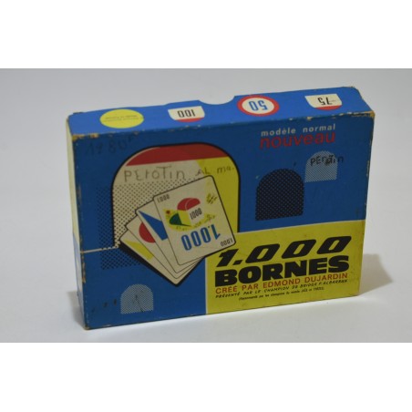 1000 Bornes Edition Dujardin Modele normal nouveau Boite sabot Edition francaise mille borne jeu de société jeux vintage