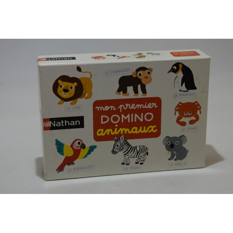 Mon premier domino animaux Edition Nathan koala Elephant jeu de société jeux eveil