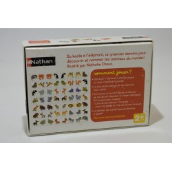 Mon premier domino animaux Edition Nathan koala Elephant jeu de société jeux eveil