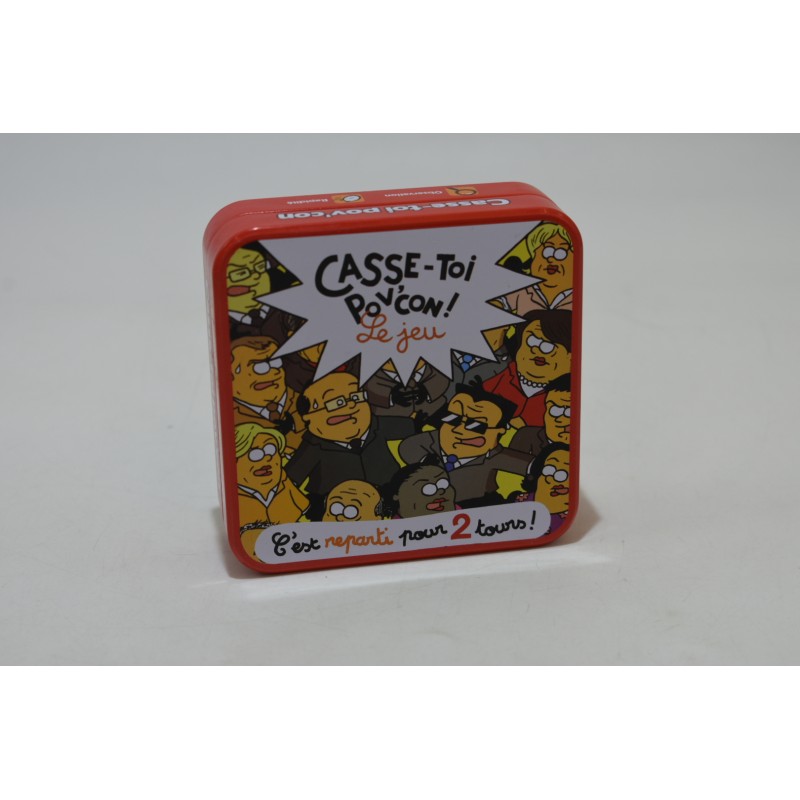 Casse-toi pov'con ! Le jeu edition cocktail games casse toi pov pauvre con politique election jeu de société