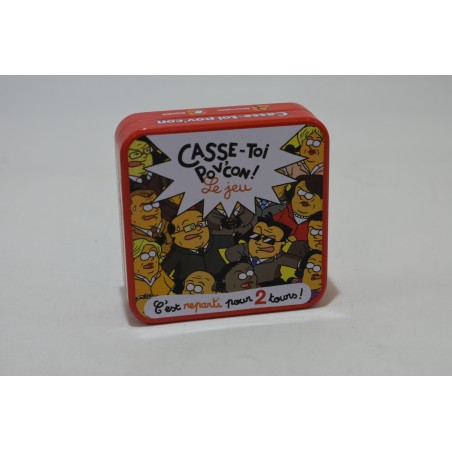 Casse-toi pov'con ! Le jeu edition cocktail games casse toi pov pauvre con politique election jeu de société