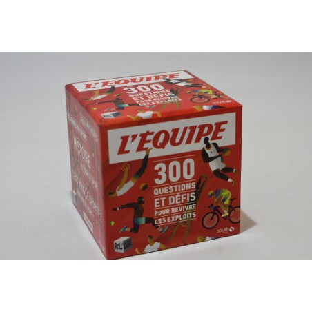 L'equipe Roll' Cubes Edition solar 300 questions défis sport jeu soirée quizz