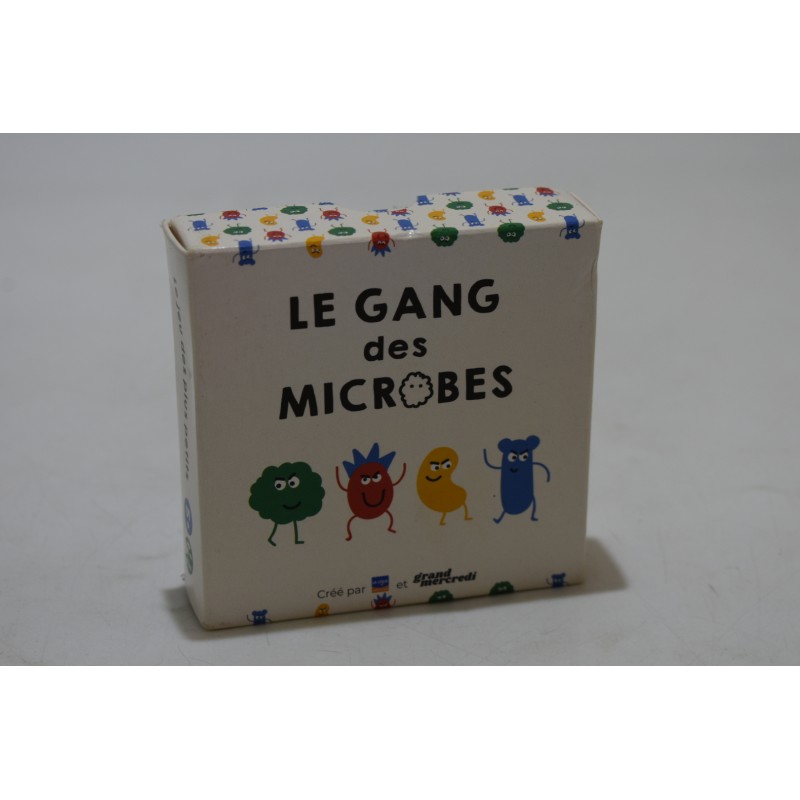 Le Gang des microbes Edition grand mercredi jeu de société jeux de cartes a jouer