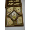 Belle Boite ancienne double étage Le jeu de Nain de jaune aux galeries lafayette paris jeux nouveaux reunis Mises cartes