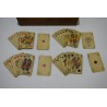 Belle Boite ancienne double étage Le jeu de Nain de jaune aux galeries lafayette paris jeux nouveaux reunis Mises cartes