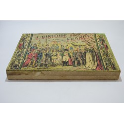 L'histoire de France A travers les Siecles En 12 tableaux Edition Saussine jeux nouveaux reunis loto géographique