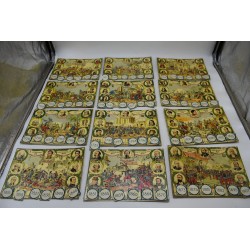 L'histoire de France A travers les Siecles En 12 tableaux Edition Saussine jeux nouveaux reunis loto géographique