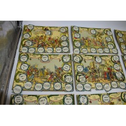 L'histoire de France A travers les Siecles En 12 tableaux Edition Saussine jeux nouveaux reunis loto géographique