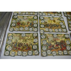 L'histoire de France A travers les Siecles En 12 tableaux Edition Saussine jeux nouveaux reunis loto géographique