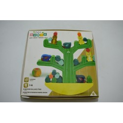 Arbre Balancier en Bois jeu d'equilibre jouet eveil les petit Genie jeux de société