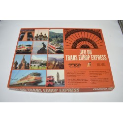 Jeu du Trans europ Express Edition Mako 1974 jeux de société les aventuriers du rail trains europe