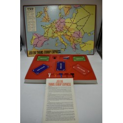 Jeu du Trans europ Express Edition Mako 1974 jeux de société les aventuriers du rail trains europe