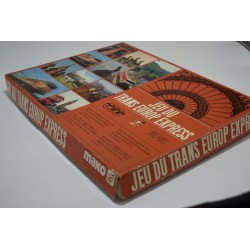 Jeu du Trans europ Express Edition Mako 1974 jeux de société les aventuriers du rail trains europe