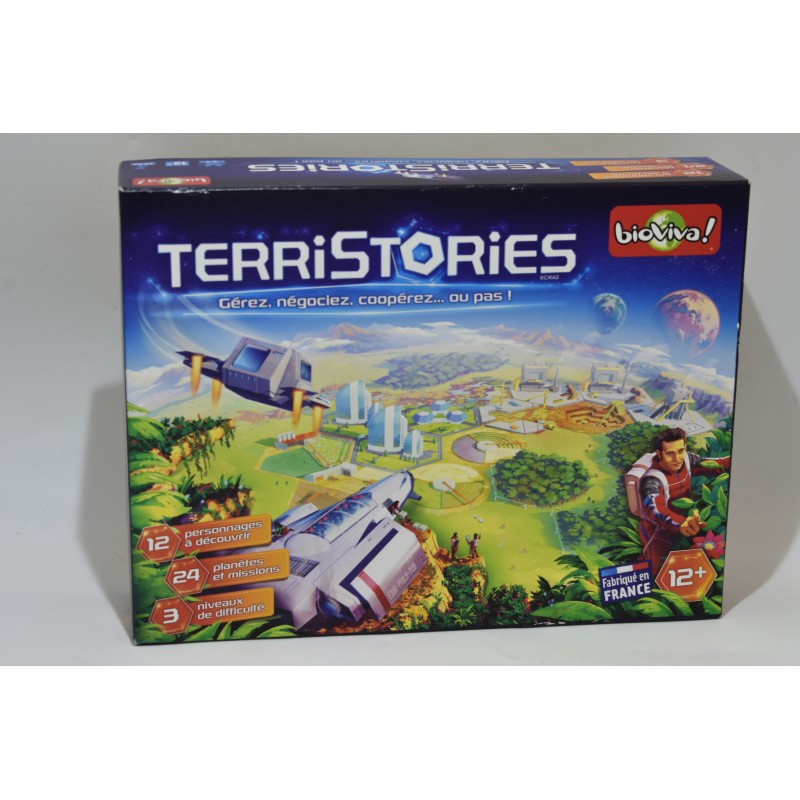 Terristories Edition Bioviva ! jeu de société jeux planète mission territoires histoires
