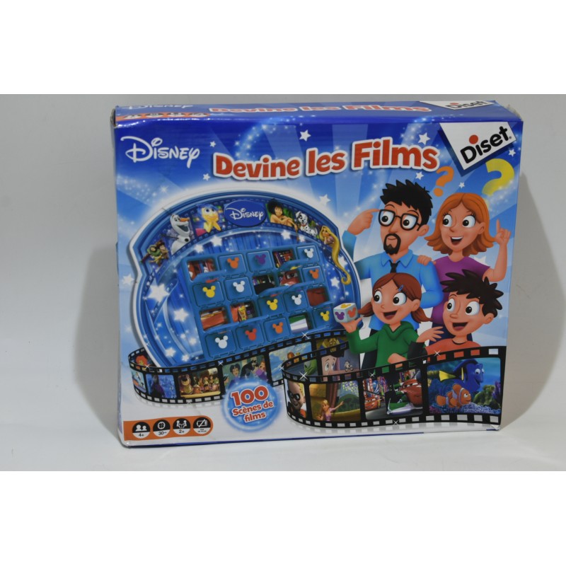 Disney Devine les films Edition Diset jeu de société jeux 100 scènes de films jumbo