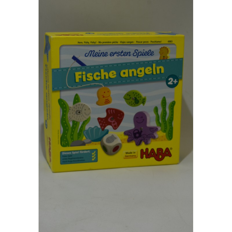 Ma premiere Peche Edition Haba mes premiers jeux jeu de société eveil peches aux canards