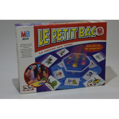 Le petit bac Edition mb jeux jeu de société famille la course aux noms catégories
