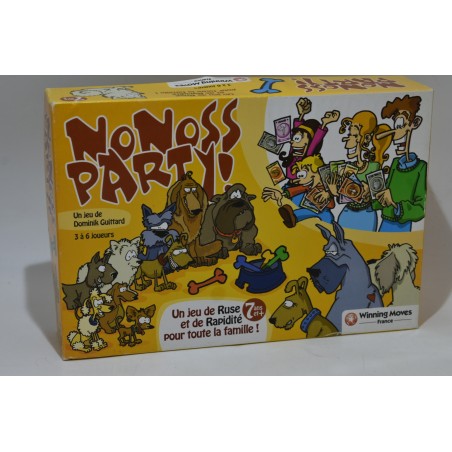 Nonoss Party ! Edition Winning moves jeu de société jeux ruse rapidité famille chien os