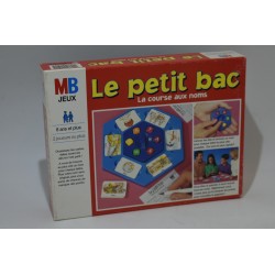 Le petit bac edition Mb Jeux de société jeu vintage