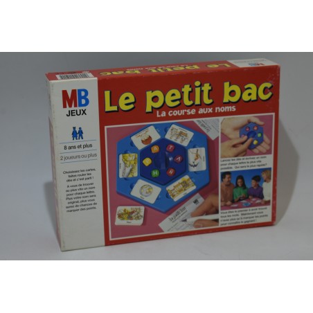 Le petit bac edition Mb Jeux de société jeu vintage