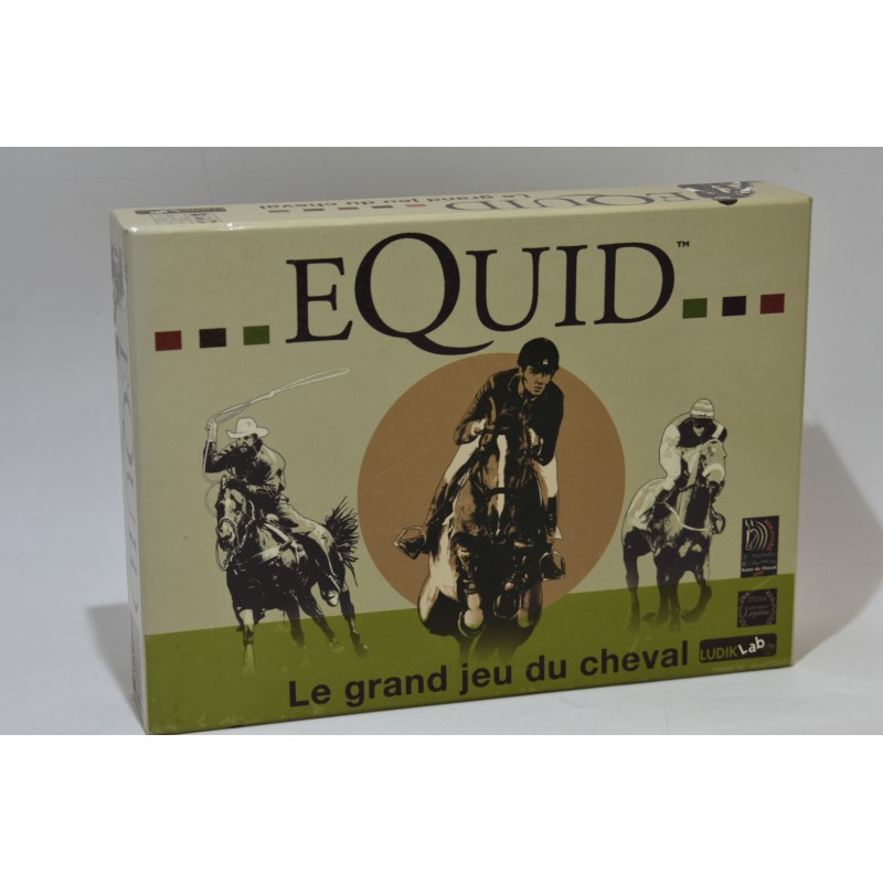 Equid le grand jeu du cheval Ludik Lab jeux de société quiz cartes a jouer