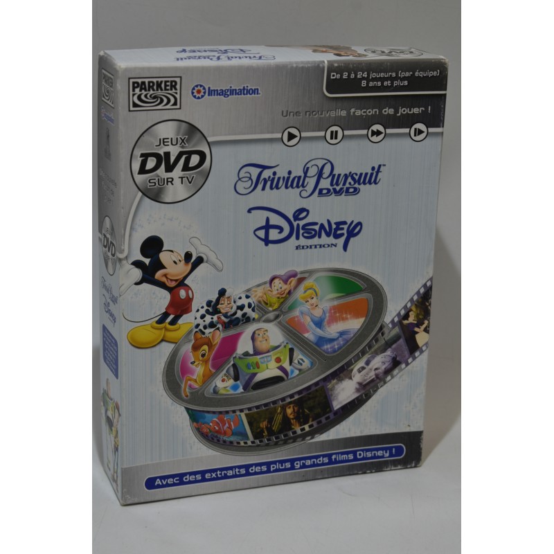 Trivial Pursuit Edition DVD disney parker hasbro tv films jeu de société jeux