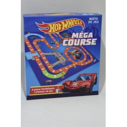 Hot Wheels Méga course boite de jeu jeux de société voiture circuit jeu de l'oie