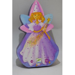 La fée et la licorne Edition Djeco jeu de société jeux puzzle 36 puzzles jouet eveil