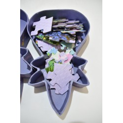 La fée et la licorne Edition Djeco jeu de société jeux puzzle 36 puzzles jouet eveil