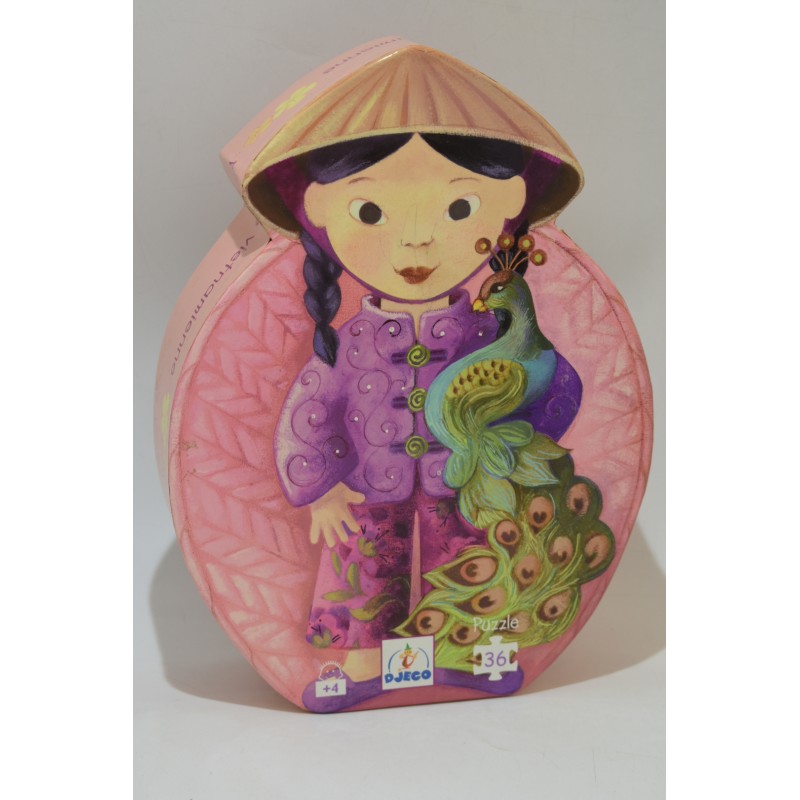 Petite vietnamienne Edition Djeco jeu puzzle 36 pieces puzzles