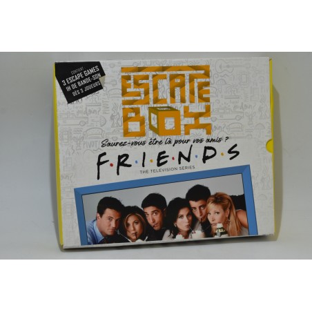 Friends Escape Box jeu de société game jeux serie tv télévision Editions 404