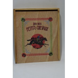 Jeu des petits chevaux Edition Atlas boite bois jeux course classique réédition