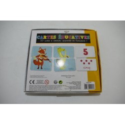 Cartes Educatives Jeux 2 mômes associer chiffres compter éveil
