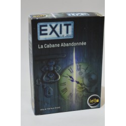Exit Le jeu la cabane Abandonnée Edition Iello jeux de société Escape game kosmos