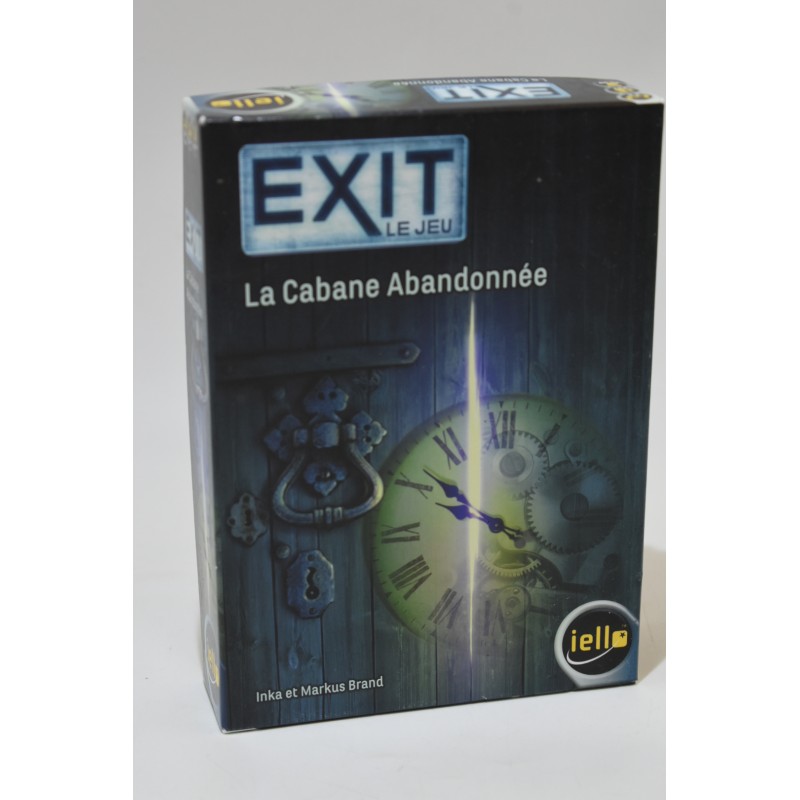 Exit Le jeu la cabane Abandonnée Edition Iello jeux de société Escape game kosmos