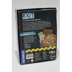 Exit Le jeu la cabane Abandonnée Edition Iello jeux de société Escape game kosmos