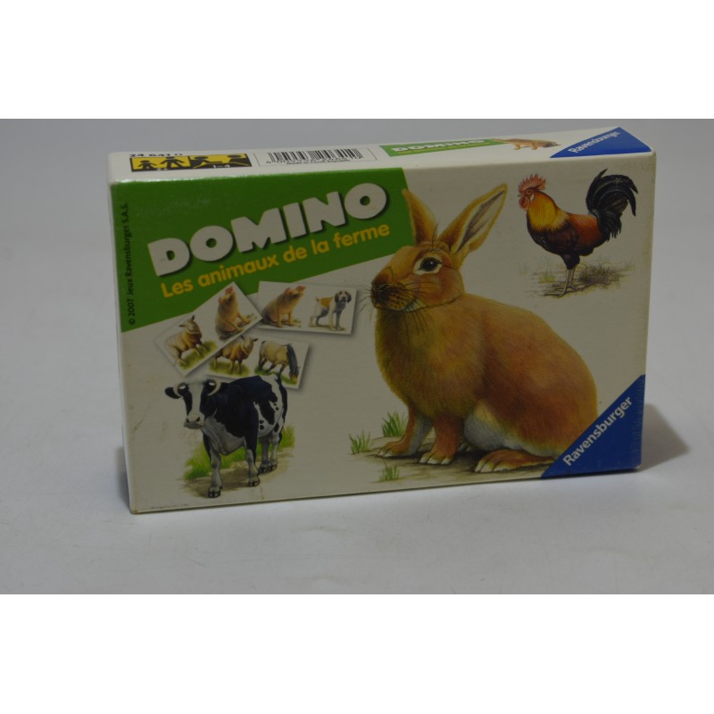 Domino Les animaux de la ferme Edition Ravensburger jeu de société jeux