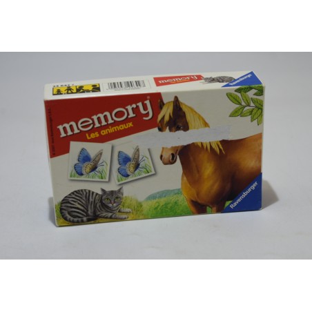 Memory Les animaux Edition Ravensburger jeu de société jeux loto dominos memo