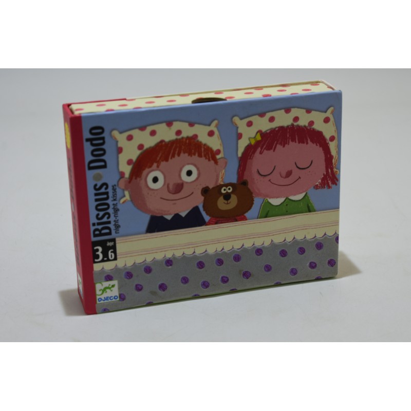 Bisous Dodo jeu de société Djeco Jeux de cartes doudou