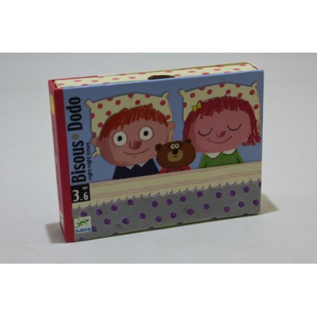 Bisous Dodo jeu de société Djeco Jeux de cartes doudou