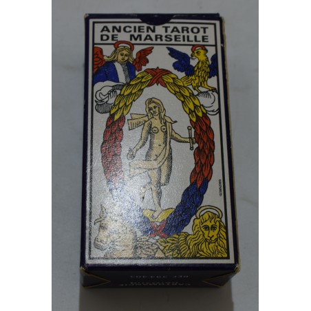 Ancien Tarot de Marseille Edition Grimaud Cartomancie Livret Tchalai 1981 jeu de cartes jeux
