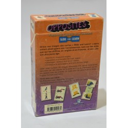 Opposites les opposés j'apprends l'anglais jeu de cartes fiches jeux images educatives